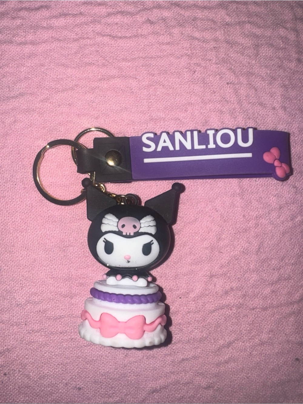 Kuromi Keychain/ perfect gift for Kuromi lovers / perfect gift